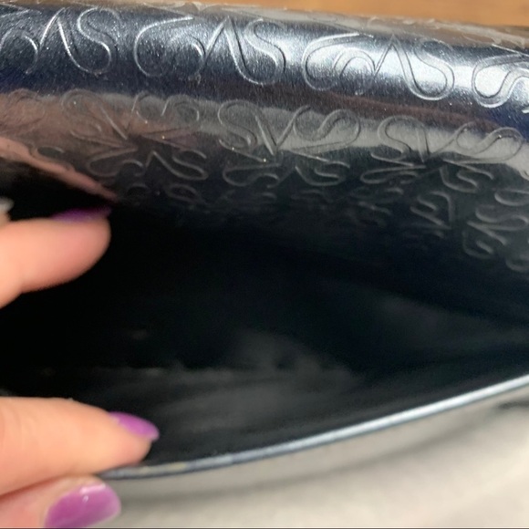 Simply Vera slate gray handbag with silver details - Picture 7 of 11